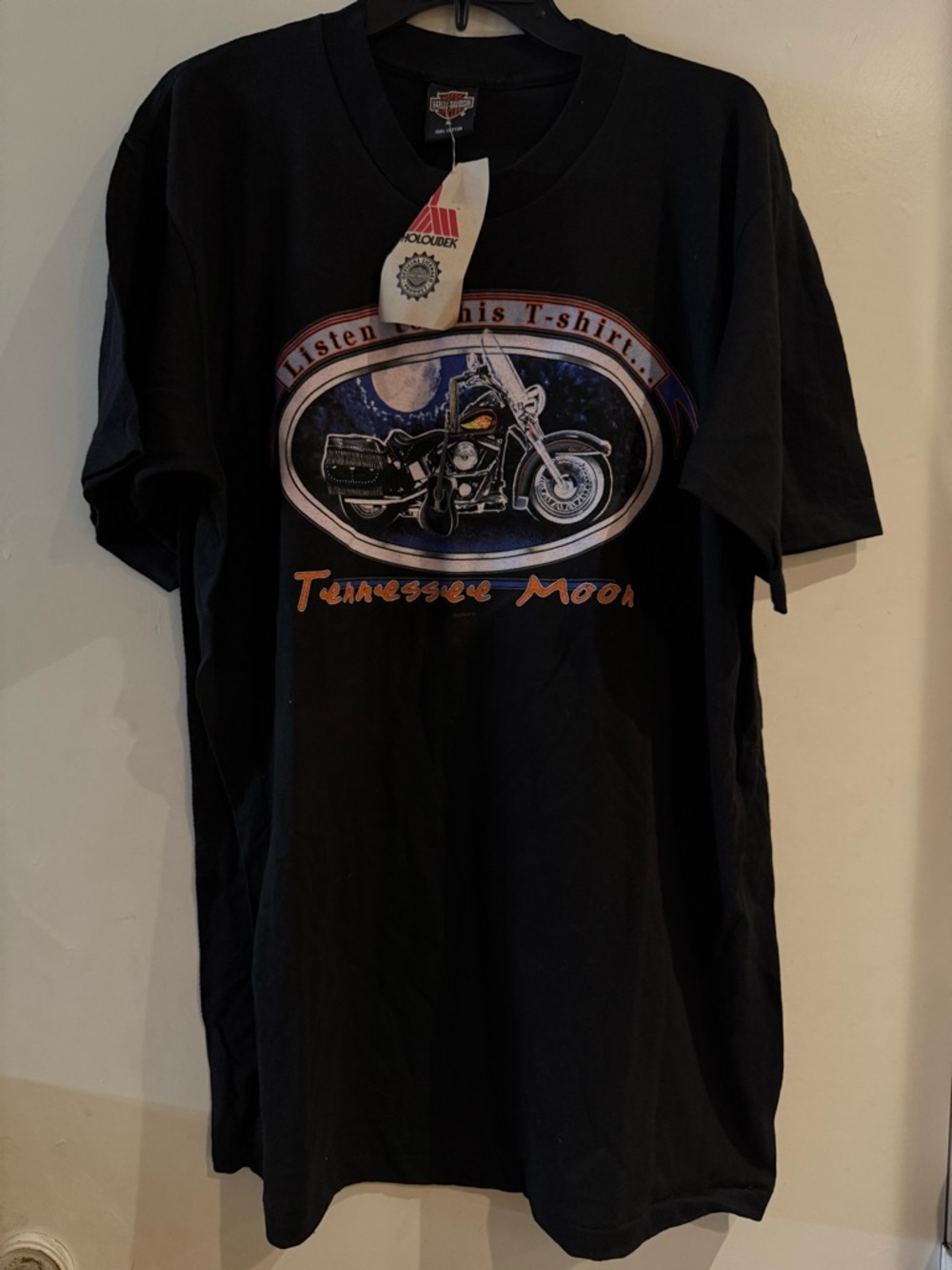Harley-Davidson Black Tennessee Moon Motorcycle Graphic Tee